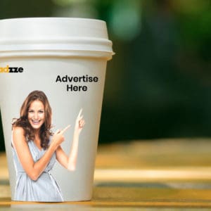 Coffee Cup Advertising