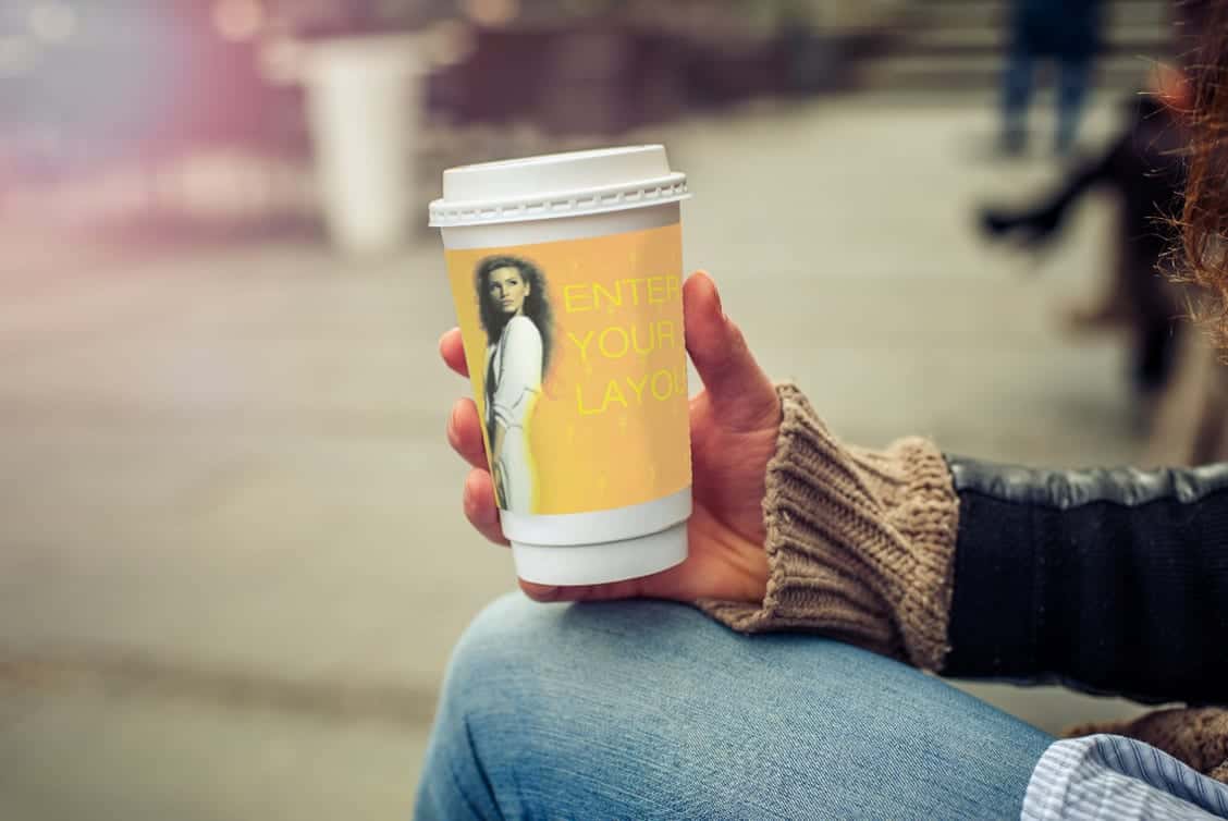 Coffee Cup Ad