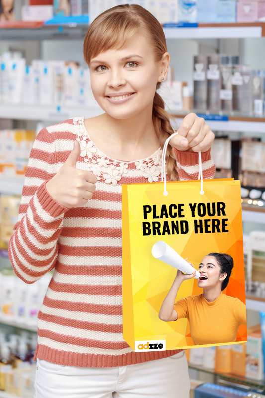 Pharmacy bag Advertisement