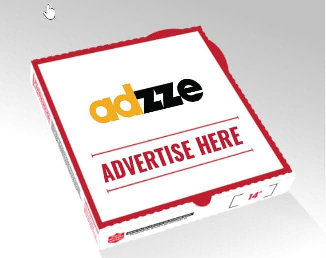 Pizza Box Advertising