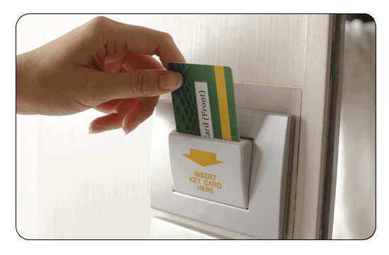 Key Card Hotel Advertisement