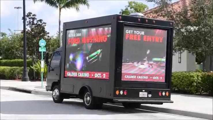 mobile truck advertising