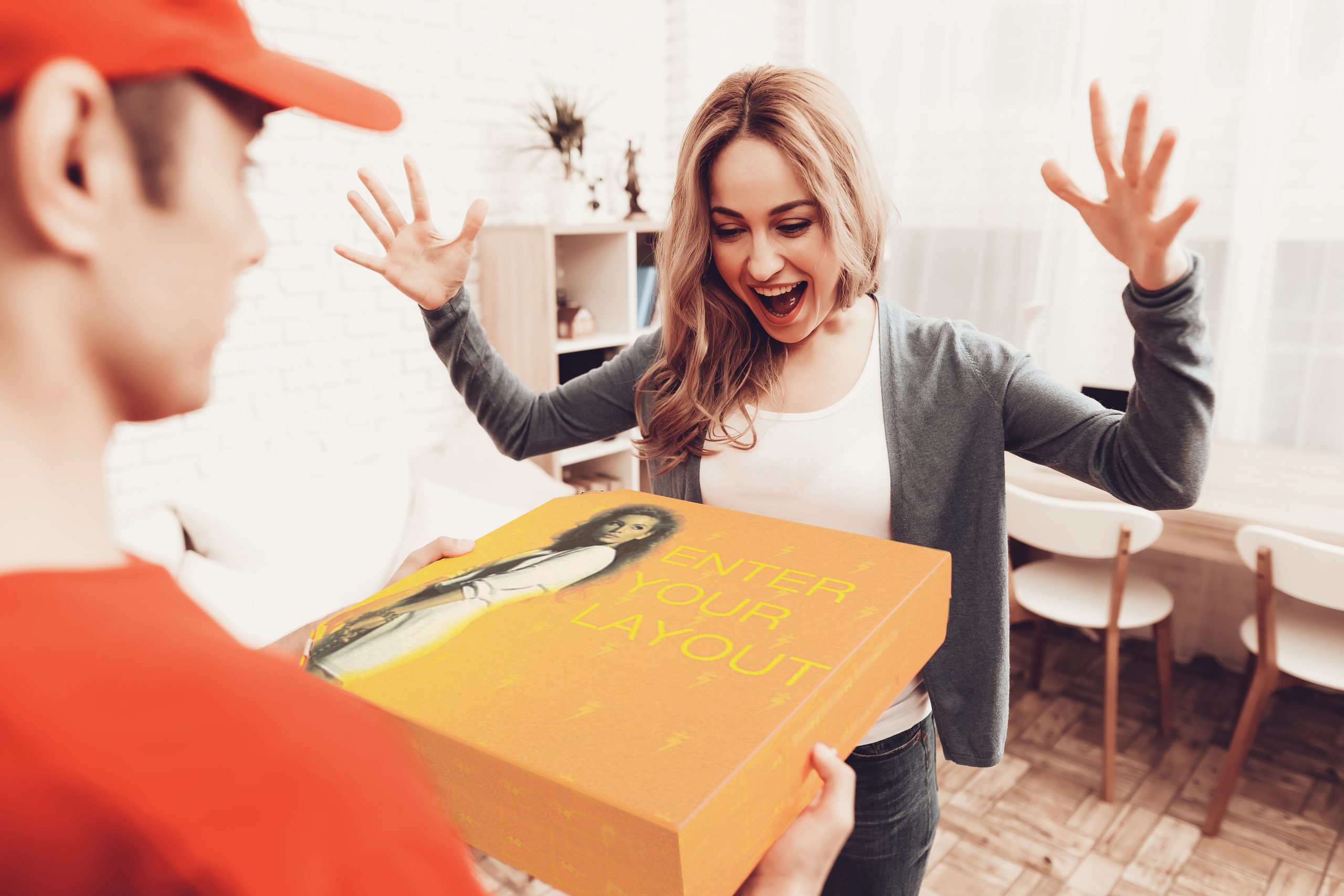 pizza box advertising