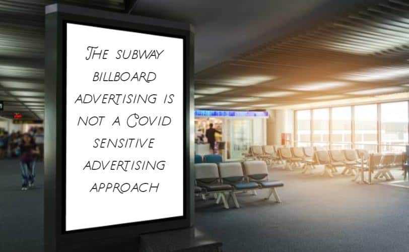 subway billboard advertising