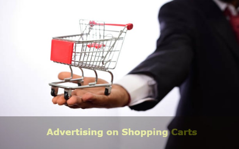 Advertising on Shopping Carts