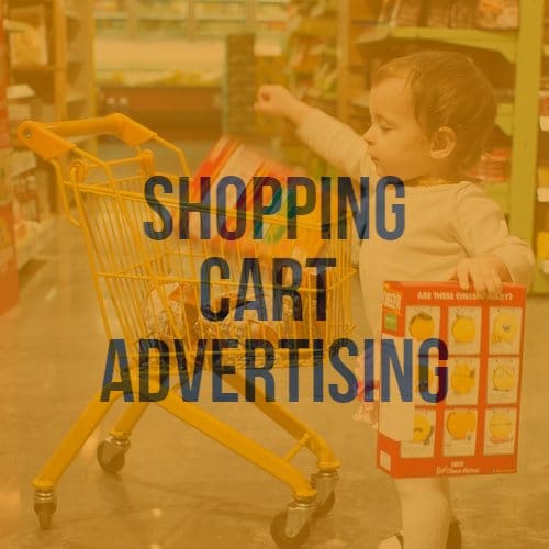 Shopping cart Advertising