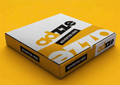 Pizza Box Advertising
