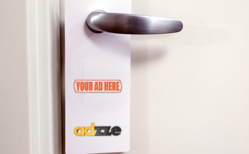 Advertising with Door Handle Flyers