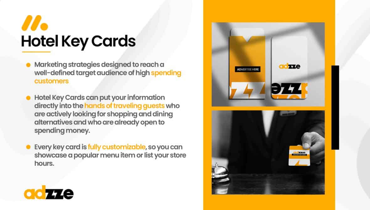 Card advertising