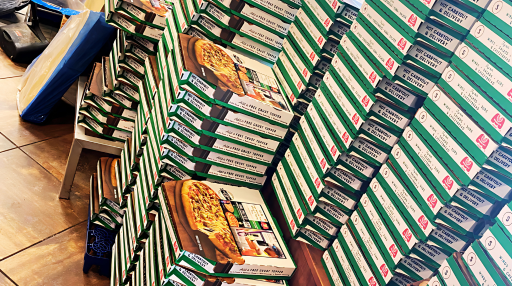 Pizza Box Advertising