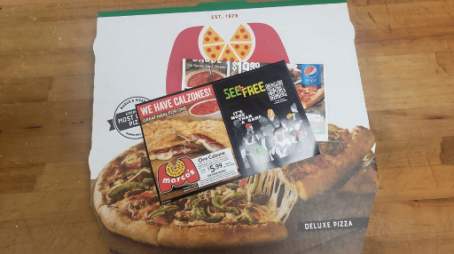 Pizza Box Advertising
