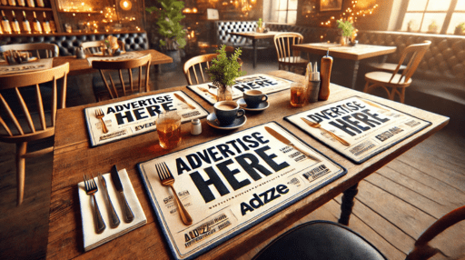 placemat advertising