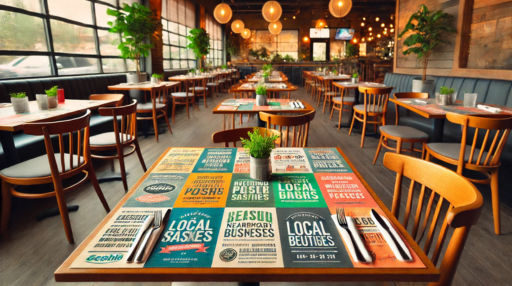 placemat advertising
