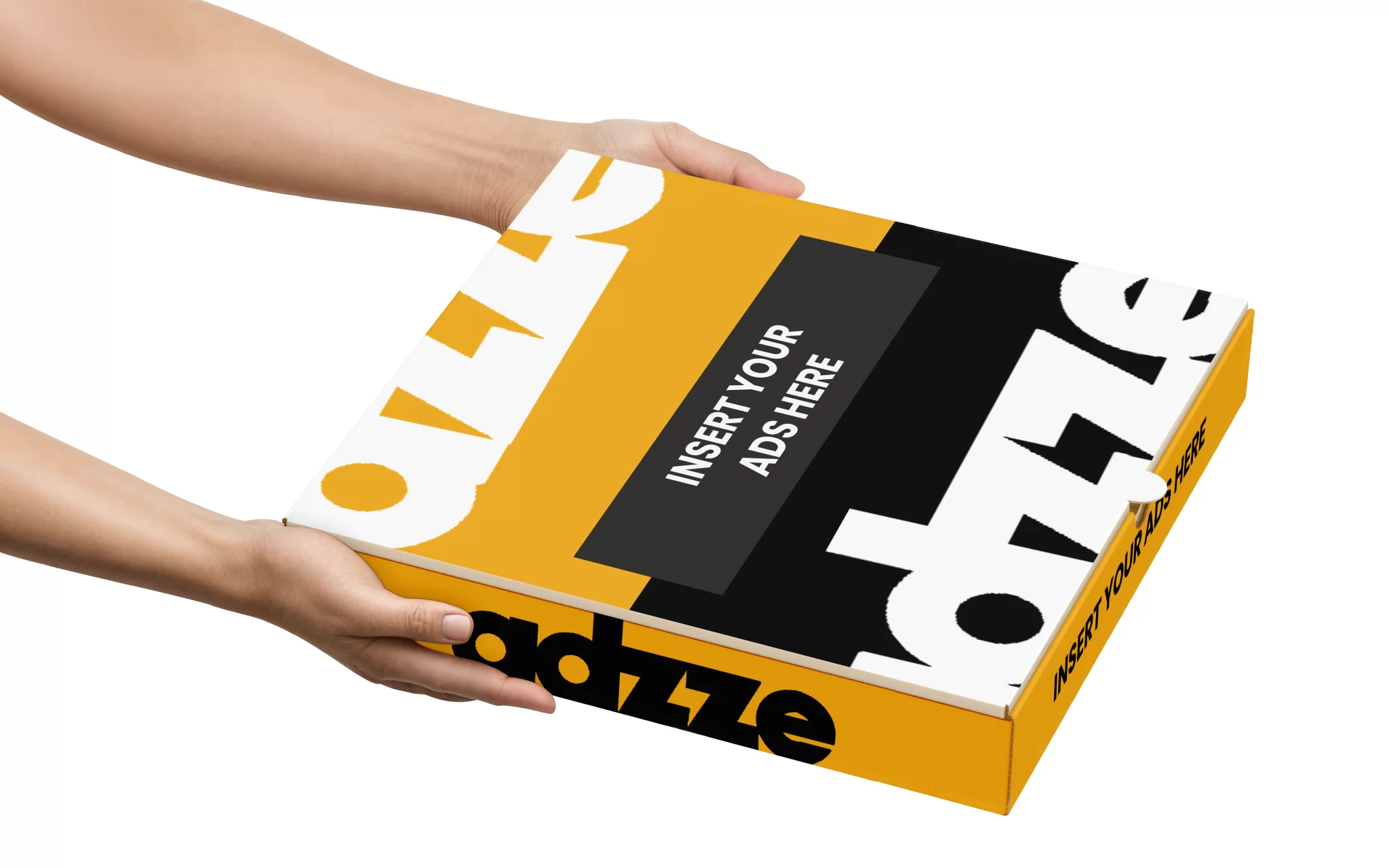 Pizza Box Ads for Local Tourism Boards